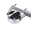 Round Pill Box Airplane Cockpit Cute Small Pill Case 3 Compartment Pillbox for Purse Pocket Portable Pill Container Holder to Hold Vitamins Medication Fish Oil and Supplements view 4
