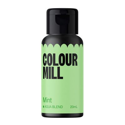 Colour Mill Aqua Blend Water-Based Food Coloring, 20 Milliliters Mint