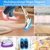 10 Pcs Shoes Cover Dust Duster, Washable Mop Slippers Shoes for Floor Cleaning, Reusable Microfiber Duster Mops for House, Office, Bathroom, Kitchen Cleaning (5Pairs) view 4