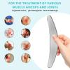 2-in-1 Stainless Steel Gua Sha Muscle Scraper Tool, Myofascial Scraping Tools for Physical Therapy, Lymphatic Drainage Massager, Soft Tissue Massage Tool (D+Y) view 4