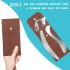 3-in-1 Stainless Steel Gua Sha Muscle Scraper Tool, IASTM Tools, Myofascial Scraping Tools for Physical Therapy, Lymphatic Drainage Massager, Soft Tissue Massage Tool view 2