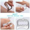 2-in-1 Stainless Steel Gua Sha Muscle Scraper Tool, Myofascial Scraping Tools for Physical Therapy, Lymphatic Drainage Massager, Soft Tissue Massage Tool (S+D) view 3
