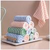 12 Pack Kitchen Cleaning Rags Super Absorbent Microfiber Cleaning Cloth Kitchen Washcloths for Dishes Multipurpose Reusable Dust and Dirty Cleaning Supplies for Kitchen Car Cleaning (9.8 * 9.8inches) view 2