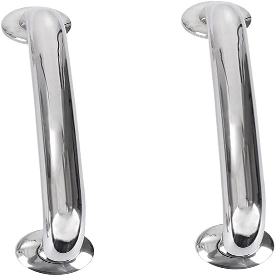 10 Pcs Toilet Grab Bars Safety Hand Rail Support Anti Slip Shower Bar Toilet Rails Toilet Handles for Elderly Hand Rails for Elderly Shower Head Tub Balance Bar Non-Slip Guide (Size : L 60cm/23.6in)