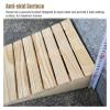 2-6inch Rise Anti-Slip Surface Portable Mobile Lightweight Wooden Threshold Ramps, 660lbs Capacity, Wood Wheelchairs Ramp for Home/Front Door/Yard/Doorways (Size : 15.2x13.8x6inch/38.8x35x15cm view 3