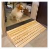 Wood Threshold Ramp, 2/3/4/5/6 Inch Rise Threshold Ramp Doorway, 660lbs Load Capacity, Non-Slip Surface Wooden Threshold Ramp for Wheelchair/Home/Garden Step (Size : 33.8x30x13cm/13.3x11.8x5.1in view 1