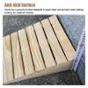 Wood Threshold Ramp, 2/3/4/5/6 Inch Rise Threshold Ramp Doorway, 660lbs Load Capacity, Non-Slip Surface Wooden Threshold Ramp for Wheelchair/Home/Garden Step (Size : 33.8x30x13cm/13.3x11.8x5.1in view 2