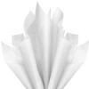 Basic White Gift Wrapping Tissue Paper 15x20 10 Pack by Feronia Packaging view 1