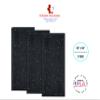 Black Glitter Gift Wrapping Tissue Paper 20x30 2 Pack by Feronia Packaging view 4