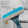 TENWEL Ultimate Mesh Window Glass Cleaning Tool - 2 in 1 Double-Sided Brush for Effortless Scrubbing and Water Scraping, Perfect for Home and High-Rise Windows view 3