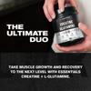 Jacked Factory Creatine + Glutamine - Creatine Supplement with L-Glutamine for Muscle Recovery, Muscle Growth, Increased Strength, Enhanced Energy Output, and Gut Health - 30 Servings, Unflavored view 2