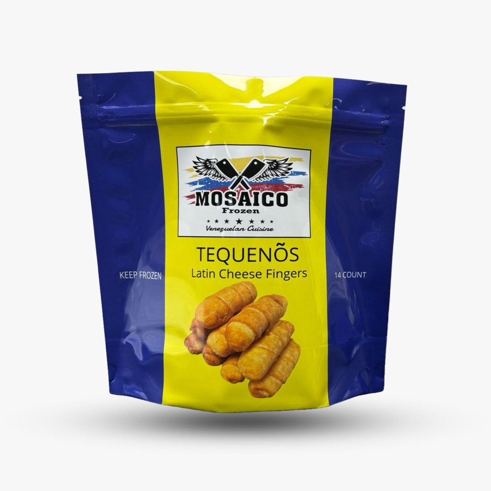 Mosaico Frozen Tequeos -Latin Cheese Fingers- By Mosaico Venezuelan Cuisine (28 count)