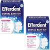 Efferdent Retainer & Denture Cleaner Tablets and Dental Bath, 4 Tablets (Pack of 2) view 1