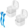 Efferdent Retainer & Denture Cleaner Tablets and Dental Bath, 4 Tablets (Pack of 2) view 2