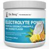 Dr. Berg Zero Sugar Hydration Keto Electrolyte Powder - Enhanced w/ 1000 mg of Potassium & Real Pink Himalayan Salt (NOT Table Salt) - Tropical Coconut, Pineapple & Orange Drink Supplement 50 Servings view 1