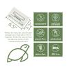 100% Compostable Food Storage Bags [Snack 150 Pack] Eco-Friendly Freezer Bags, Resealable Bags, Heavy-Duty, Reusable, Off-White by Earth's Natural Alternative view 2