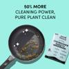 Zero Trace Dishwasher Detergent Eco-Friendly Sheets for Dish Washing - Plant Powered Technology - Plastic Free Biodegradable- 38 Count- Pack of 2 (76 Total Sheets) view 3