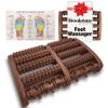 Brookstone Foot Roller Massager for Plantar Fasciitis Relief - Wooden Massage Roller for Foot Health - Stimulate Reflexes & Relieve Stress - Ideal Gift for Mom, Dad, Elderly view 1