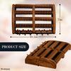 Brookstone Foot Roller Massager for Plantar Fasciitis Relief - Wooden Massage Roller for Foot Health - Stimulate Reflexes & Relieve Stress - Ideal Gift for Mom, Dad, Elderly view 2