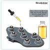 Brookstone Palm Roller Body Massager - Medium Handheld Roller Massager to Relieve Tension - Massage Gloves, Hand Massager Glove, Massage Glove for Stress Relief and Relaxation (Charcoal) view 4