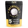 Ecoxall Potassium Nitrate Pellets, 99% Pure, Tree Stump Remover, Fertilizer for Plants, Grass, Indoor and Outdoor, Lawn Care, Industrial-Grade, Prilled, 5 lbs view 1