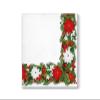 AM Decor 20-Count Luncheon Christmas Paper Napkins Holiday Dinner Party Decorative Decoupage - 13" x 13" (Unfolded) Poinsettia Wreath view 1