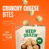 Keep Grazin Grain Free Crunchy Cheese Biscuits - Grilled Cheese Flavoured | 2.12 Ounce (Pack of 8) | Gluten & Sugar-Free, Non-GMO Protein Snacks - Baked with 100% Grass-Fed Cheese & Cassava Flour view 3