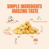 Keep Grazin Grain Free Crunchy Cheese Biscuits - Grilled Cheese Flavoured | 2.12 Ounce (Pack of 8) | Gluten & Sugar-Free, Non-GMO Protein Snacks - Baked with 100% Grass-Fed Cheese & Cassava Flour view 4