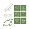 100% Compostable Non Plastic Forks [200 Pack] CPLA Disposable Forks. Non Plastic Silverware Set. Eco-Friendly Cutlery, Off White Flatware, Extra Sturdy Utensils, by Earth's Natural Alternative view 2