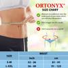 ORTONYX Abdominal Ostomy Belt for Men and Women, Post-Operative Care After Colostomy ileostomy Surgery, Adjastable Stoma Bag Hole/Black L-XXL view 4