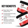 Force Factor Citrulline Malate 2:1, L Citrulline Supplement for Men to Boost Nitric Oxide, Blood Flow, Muscle Pumps, and Performance, L Citrulline Powder Pump Supplement, Unflavored, ~66 Servings view 2