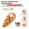 OldSoul Professional Bubble Waffle Mix | GLUTEN FREE | 30 Lbs | Crispy | Vanilla Flavor | Egg Waffle Mix | 168 Waffles (30 Lbs, Gluten Free) view 2