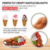 OldSoul Professional Bubble Waffle Mix | GLUTEN FREE & VEGAN | Crispy | 30 Lbs | Chocolate Flavor | Egg Waffle Mix | 168 Waffles (30 Lbs, Gluten Free & Vegan) view 3