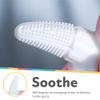 Nuby NanaNubs Banana Massaging Toothbrush - Baby Teething Toy - 3+ Months - Pink view 2
