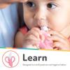Nuby NanaNubs Banana Massaging Toothbrush - Baby Teething Toy - 3+ Months - Pink view 3