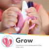 Nuby NanaNubs Banana Massaging Toothbrush - Baby Teething Toy - 3+ Months - Pink view 4