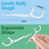 Maxcheck 2000 Count Floss Picks Bulk Natural Dental Floss Picks Toothpicks Sticks High Pull Tooth Flosser Sustainable for Teeth view 2