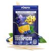 Purepix Quit-NIC Premium Infused to The Core Flavored Toothpick Extra Thick & Long Lasting Fresh Breath Dry Mouth Prevention ToothPicks Kosher Tea Tree Breeze (3 Pack - Packaging May Vary) view 1