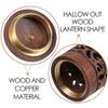 LALAFINA Hollow Lantern Shape Aromatherapy Pendant 2-Pack with Rotatable Opening DIY Scent Holder for Home Office Air Freshener Decoration view 3