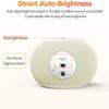 Reacher Auto-Dimmable Alarm Clock White Noise Machine with Night Light, 20 Soothing Sounds, Sleep Timer, Fabric LED Display, Precise Volume Control, Small Sound Machine for Nursery, Baby view 3