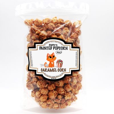 Poppy's Painted Popcorn (Caramel Corn)