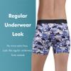 AIRCUTE Washable Urinary Incontinence Soft Underwear for Men, Dry Performance Boxer Briefs for Bladder Leaks, 1 Pack (XX-Large, Gray-Camouflage) view 2