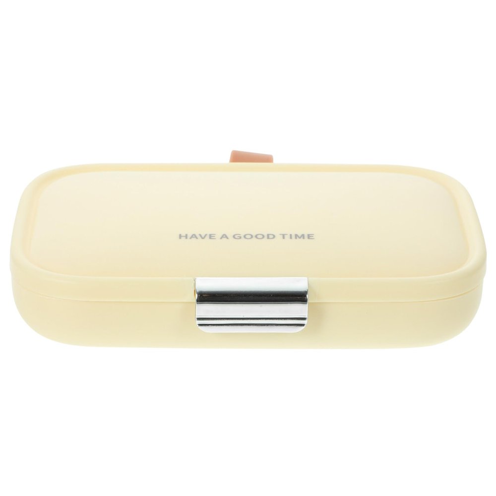 Dispenser Travel Purse Case Medicine Multifunctional Container Weekly Portable Small Holder Compact Medication Storage One-Week Sleek Organizer