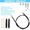 14Pcs Brake Cable Drive Rollator Replacement Parts, Brake Cable Parts for Walkers with 45 Inch Brake Cable Kit for Majority view 2