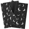 HolyMaji 50 Sheets Moonlight Tissue Paper for Packaging Small Business 20  28" Moon Wrapping Paper Printed Paper Bulk - Silver Star Tissue Paper for Gift Bags Here Comes Baby Girl Shower view 1