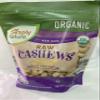 SIMPLY NATURE ORGANIC RAW CASHEWS Non GMO view 1