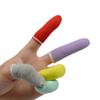 50 Pcs Small Cotton Finger Cot Glove Finger Guard Protective Fir Fingertip Cover Sleeve Finger Cover Protection for Finger Tip view 1
