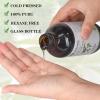 Organic Castor Oil Cold Pressed Glass Bottle((8fl.oz/237ml), Castor Oil Pack Wrap Organic Cotton Reusable for Neck, Chest & Abdomen view 2