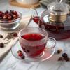 45 Hibiscus Tea Bags - Dried Hibiscus Flower Tea - Natural Edible Herbal Roselle Rosehip Tea (Flor de Jamaica) - Caffeine-Free, Gluten-Free, Non-GMO view 3