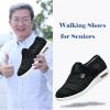 bumuam Men's Diabetic Shoes Wide Width Shoes,Extra Wide Widths Walking Edema Sneakers Adjustable Strap Easy On/Off with 3 Pairs Insoles Replacement Stylish Diabetic Shoes Men 4.5/Women 5.5 view 4
